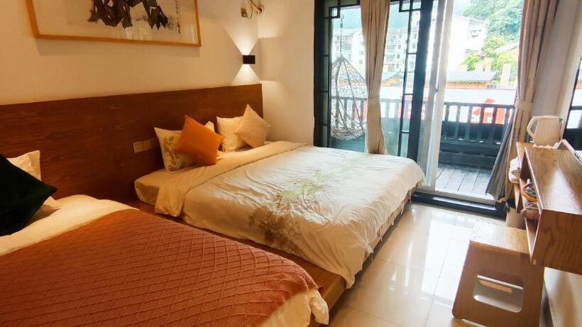 فندق صغير Yangshuo Xingping This Old Place Li River Inn