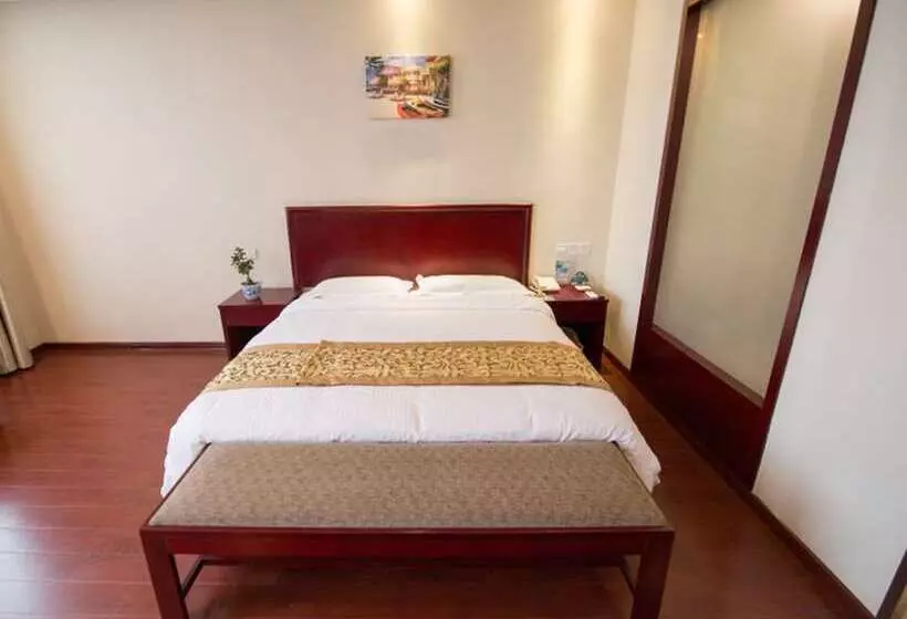 ホテル Greentree Inn Anhui Guangde Zhongyang Lecheng Business
