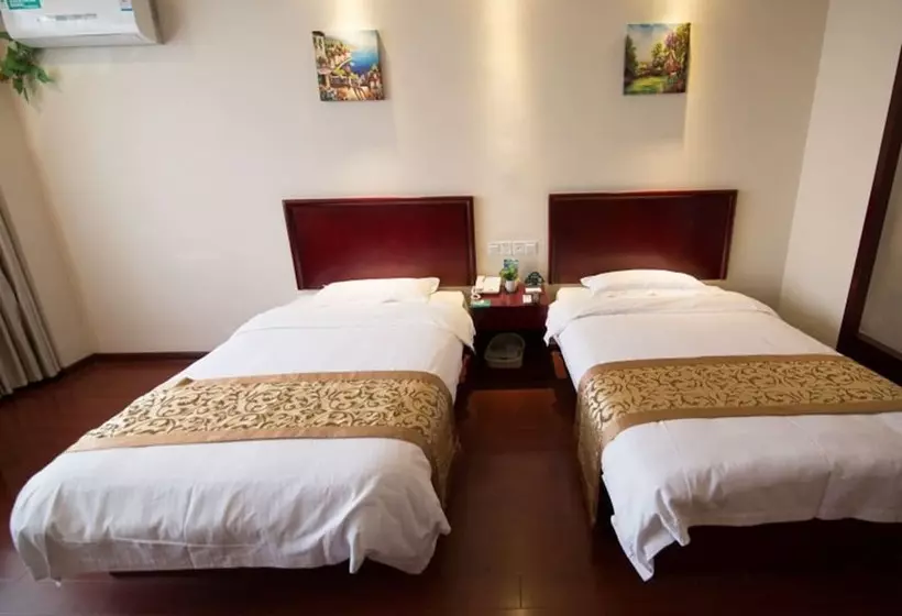 ホテル Greentree Inn Anhui Guangde Zhongyang Lecheng Business