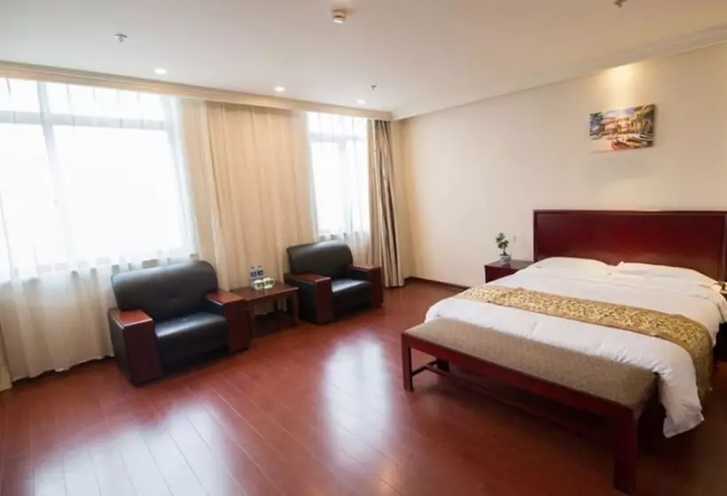 ホテル Greentree Inn Anhui Guangde Zhongyang Lecheng Business