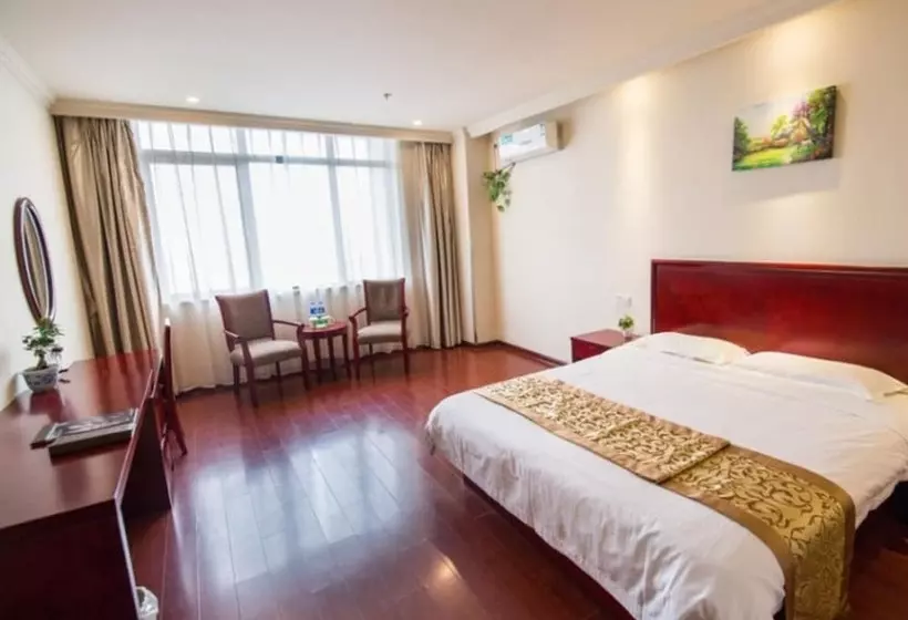 ホテル Greentree Inn Anhui Guangde Zhongyang Lecheng Business