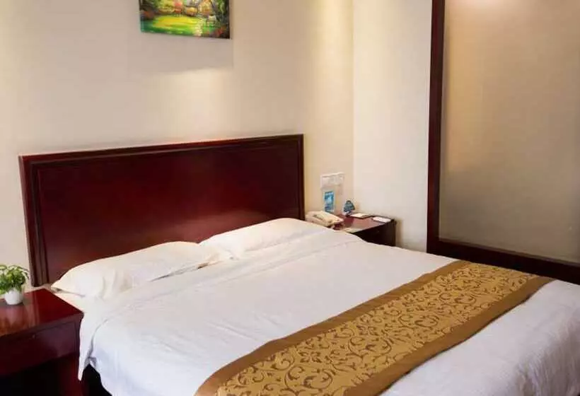 ホテル Greentree Inn Anhui Guangde Zhongyang Lecheng Business
