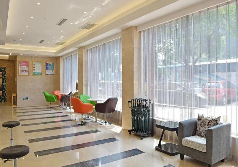 בית מלון כפרי Greentree Inn Jiangsu Changzhou Dinosaur Park Global Harbor Express