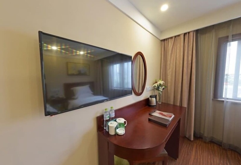 בית מלון כפרי Greentree Inn Jiangsu Changzhou Dinosaur Park Global Harbor Express