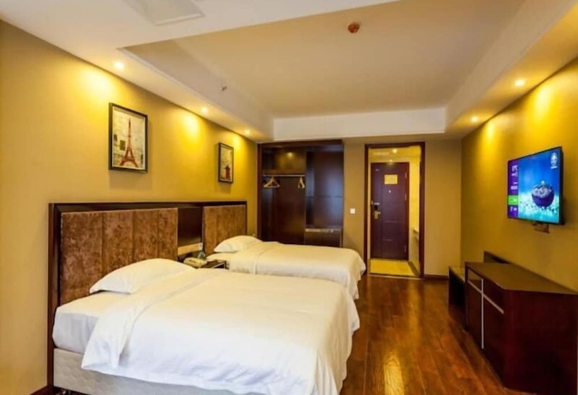 فندق Greentree Inn Chengdu Hightech Development West Zone Shidai Tian Street Express