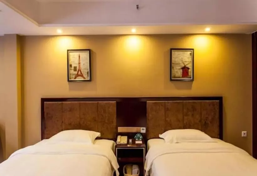 Hotelli Greentree Inn Chengdu Hightech Development West Zone Shidai Tian Street Express