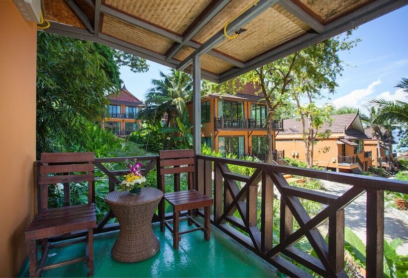 בית מלון כפרי Phi Phi Long Beach Bungalow