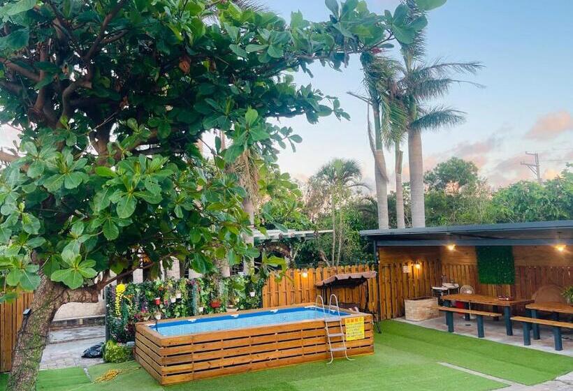 寧靜的家b區10人vila獨立設施包棟戲水池烤肉區麻煩廚房洗衣機