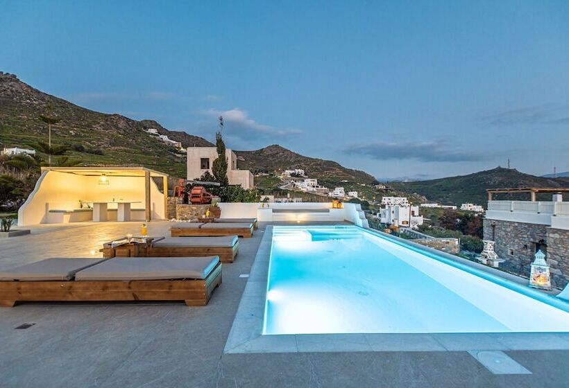 Villa Of Roses In Naxos Private Villa With Pool