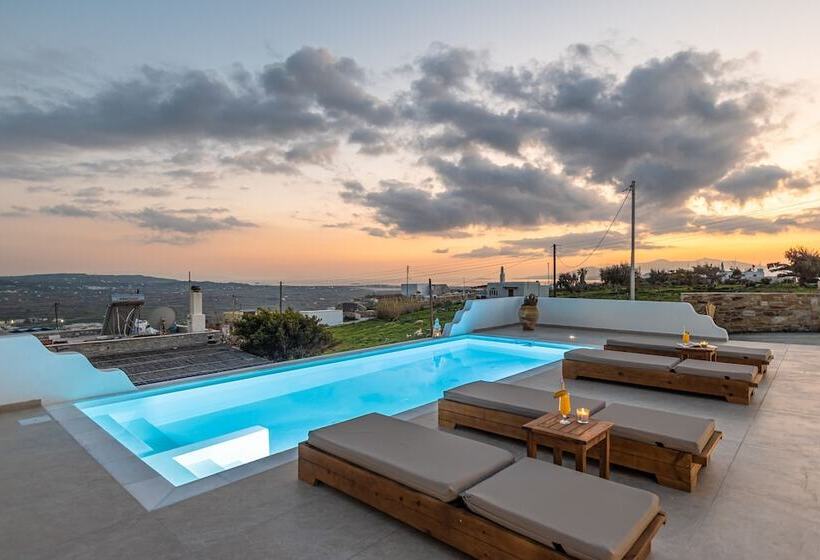 Villa Of Roses In Naxos Private Villa With Pool