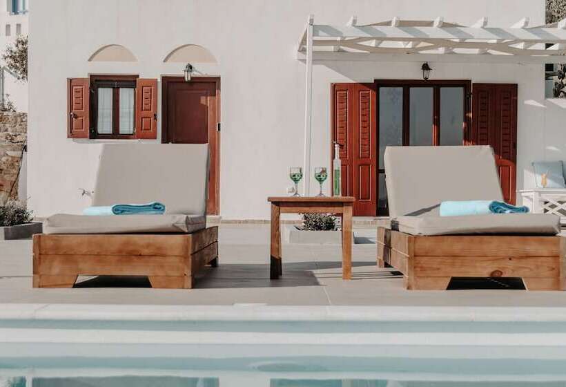 Villa Of Roses In Naxos Private Villa With Pool
