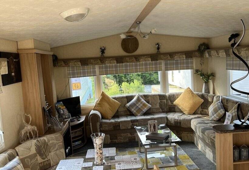 ホテル Hornshole Hideaway Caravan Hawick