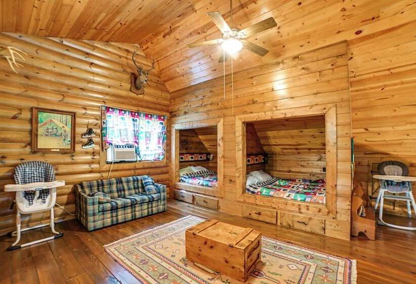 Lakefront Kuttawa Cabin W/ Private Dock & Hot Tub!