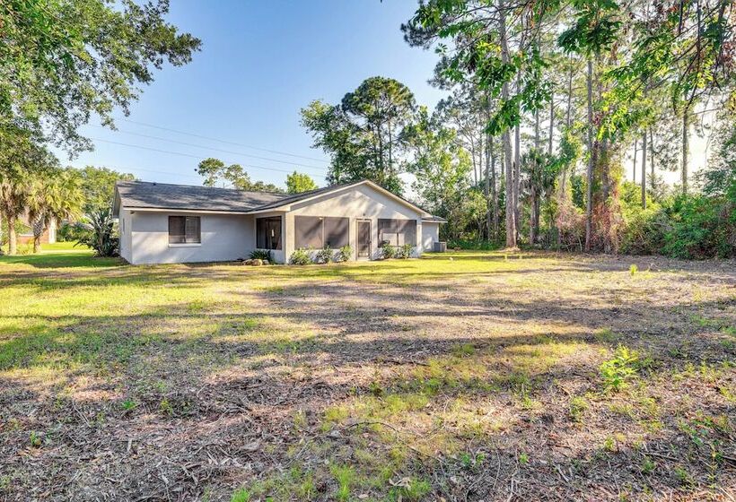 Bright Paradise Of Palm Coast W/ Patio