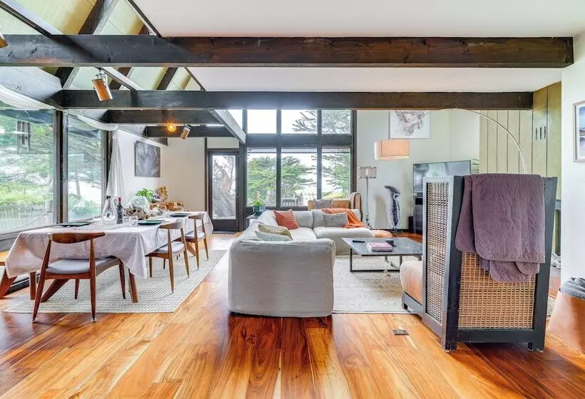 Moss Beach Oceanfront Retreat ~ 20 Mi To San Fran!