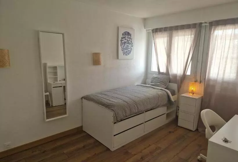 Aamiaismajoitus (B&B) Chambre Quartier Gare Orleans