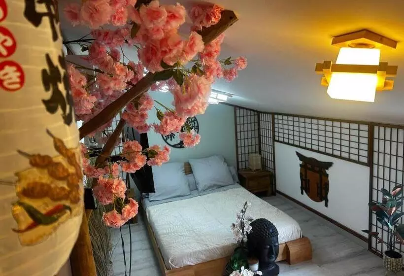 ペンション Les Chambres De Paulette A Thème La Zen