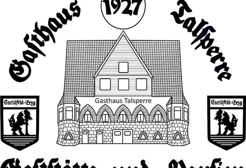 فندق صغير Gasthaus Talsperre  Gaststätte Und Pension