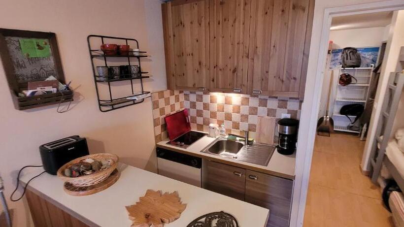 膳宿费 Studio Rez De Neige Terrasse