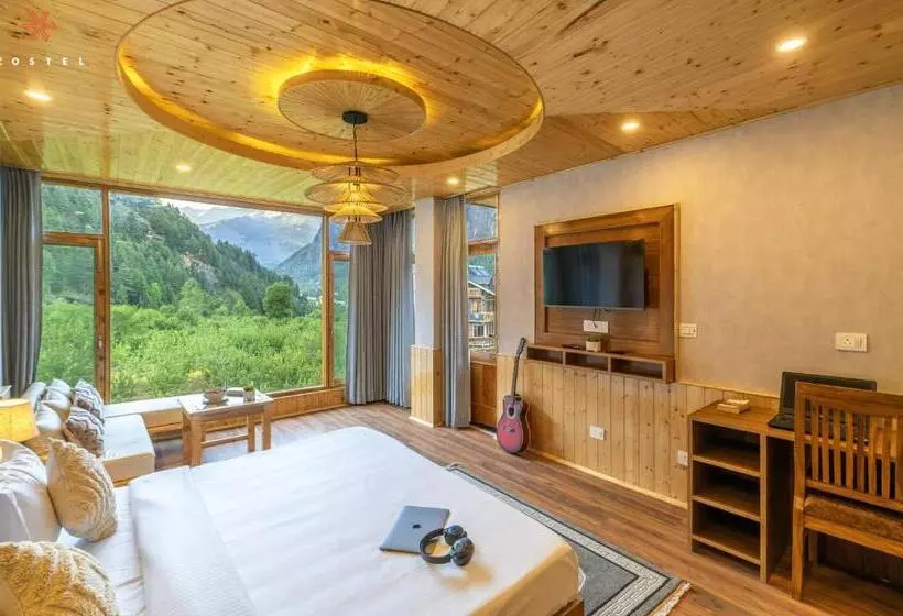 هاستل Zostel Old Manali, Goshal Road