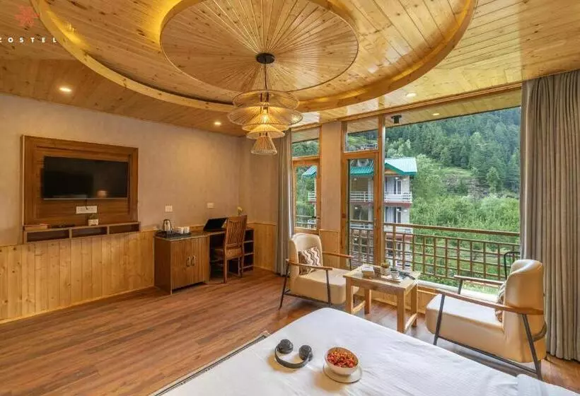 هاستل Zostel Old Manali, Goshal Road