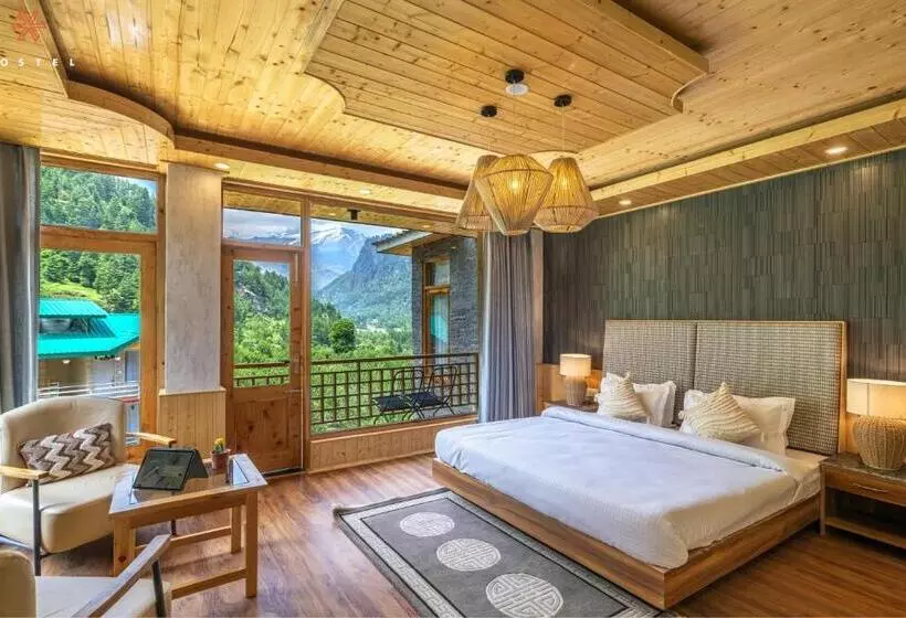 هاستل Zostel Old Manali, Goshal Road