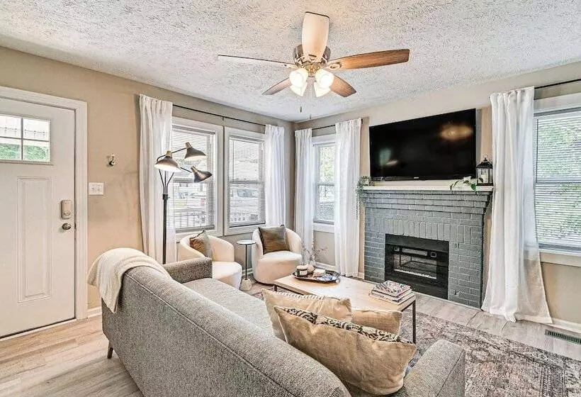 Private Hot Tub & Cold Plunge: Fayetteville Gem!