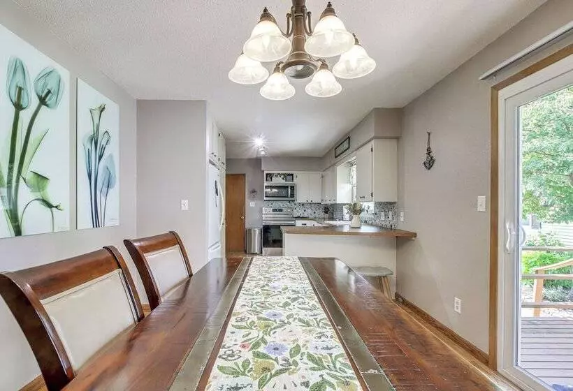 Walk To Park: Waterloo Home W/ Furnished Deck