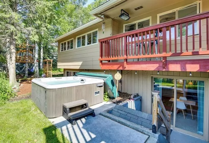 Spacious Eagle River Escape W/ Hot Tub + Views!