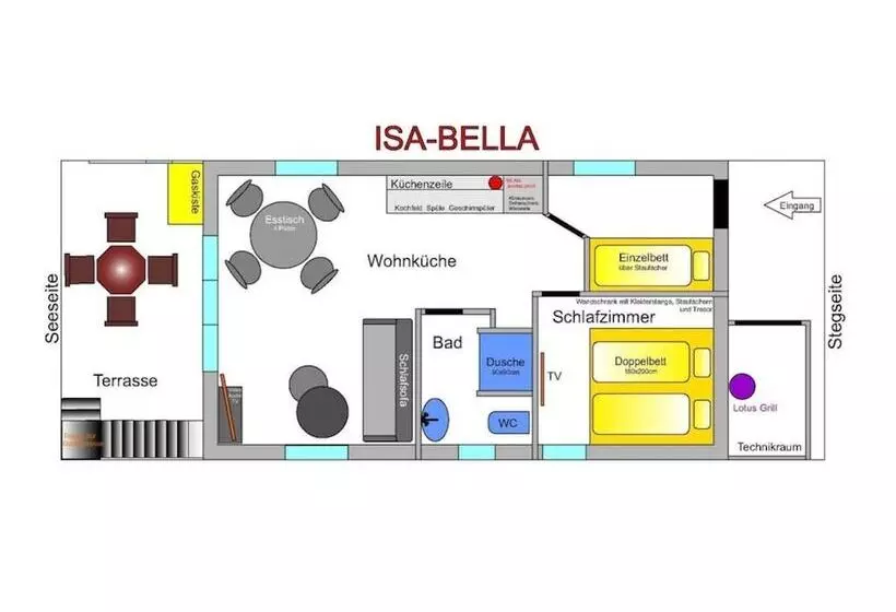 ホテル Isa Bella Comfortable Holiday Residence
