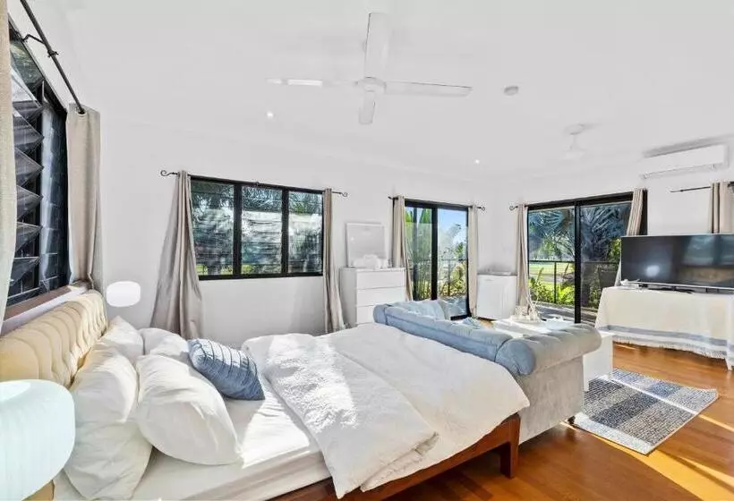 ペンション Tropical Paradise Suite With Private Kitchen Bath And Laundry