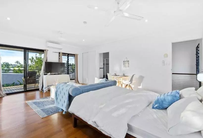 ペンション Tropical Paradise Suite With Private Kitchen Bath And Laundry