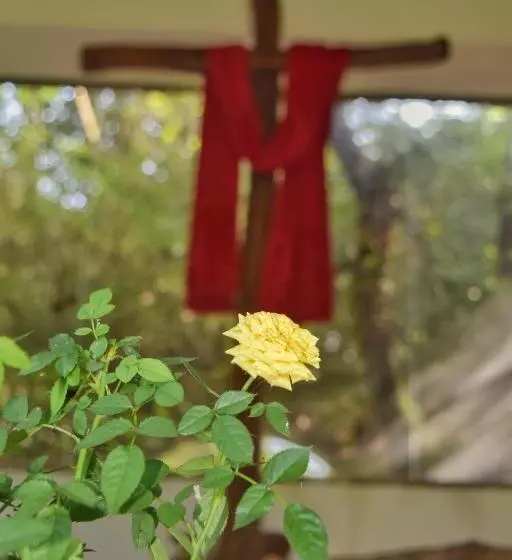 Retkeilymaja Pousada E Camping Claro Casa De Pedra De Delfinópolis  Mg