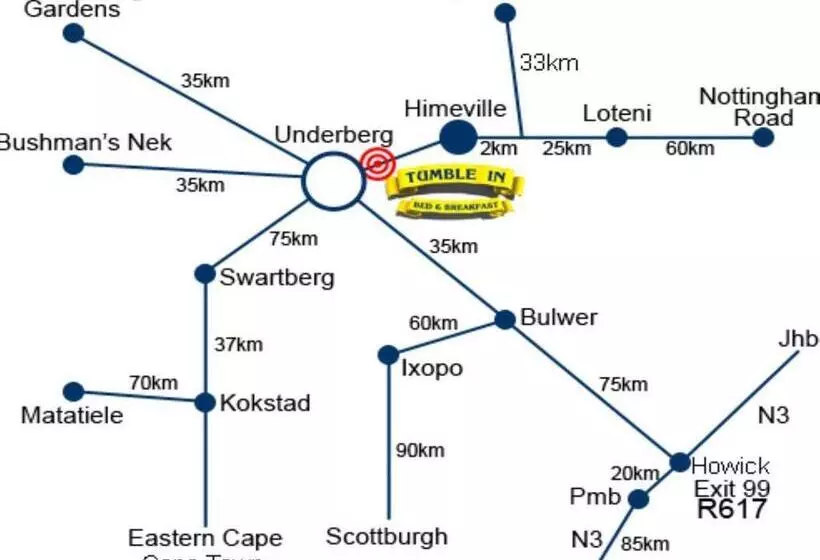 Aamiaismajoitus (B&B) Tumble In