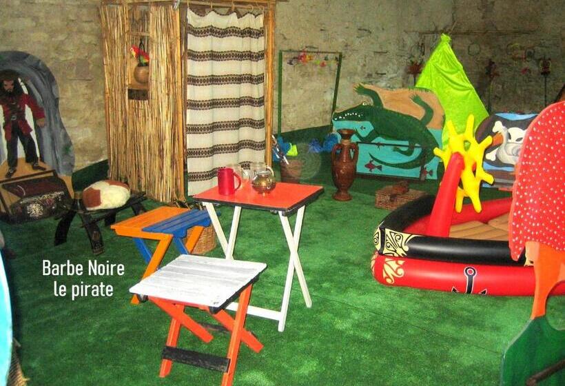 פנסיון Gîte Et Grange à Jeux Du Bonhomme Bouton