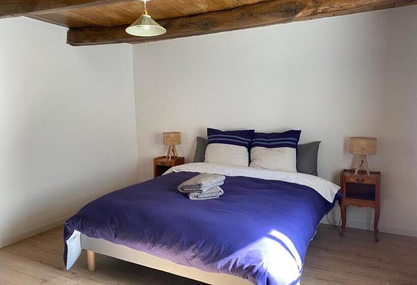 تختخواب و صبحانه Chez Odette Chambre Etable Et Glycine