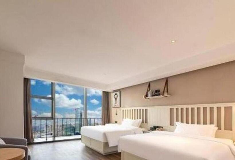 Borrman Hotel Jinan West Station Greenland Central Plaza Exhibition Center