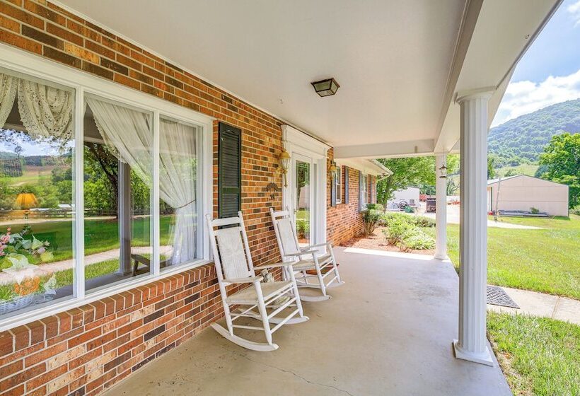 Blue Ridge Mtn Views: Ranch Style Home In Sparta!