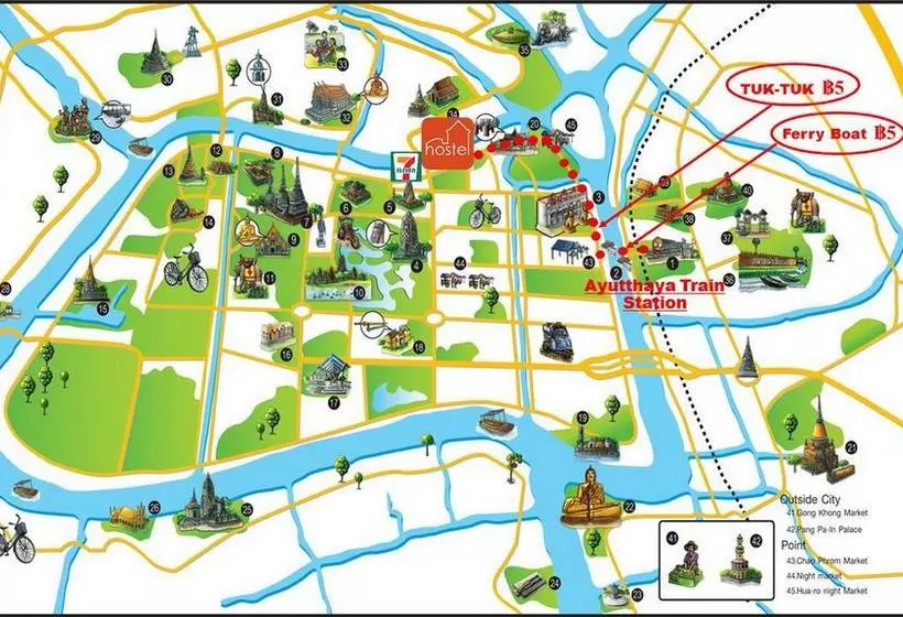 1301hostels Ayutthaya