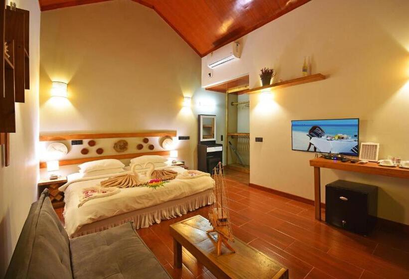 تختخواب و صبحانه Beach Villa Ukulhas