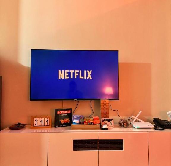 هاستل Cozy 1br Netflix & Alexa W Balcony Free Pool