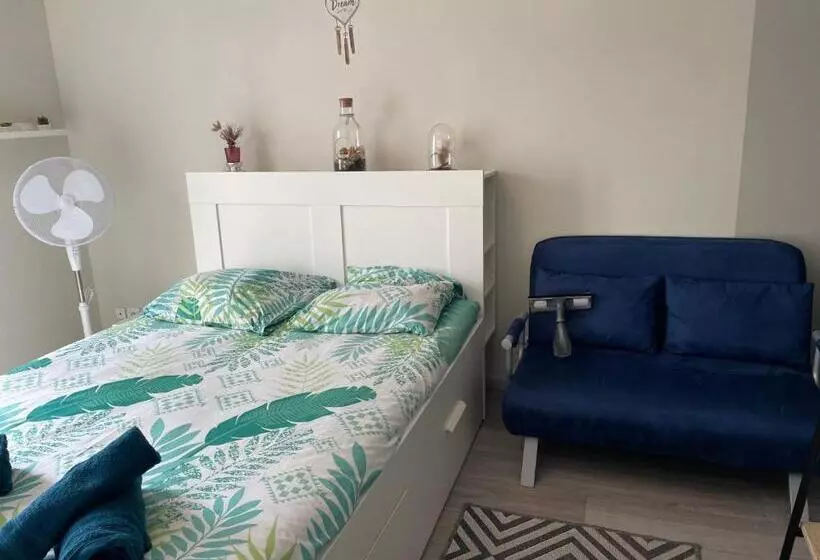 ベッドアンドブレックファースト Chambre Paisible Avec Terrasse