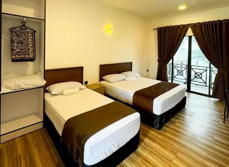 モーテル Ombak Beach Inn Resort