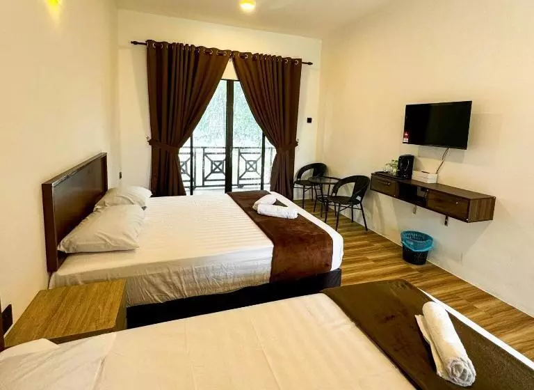 モーテル Ombak Beach Inn Resort