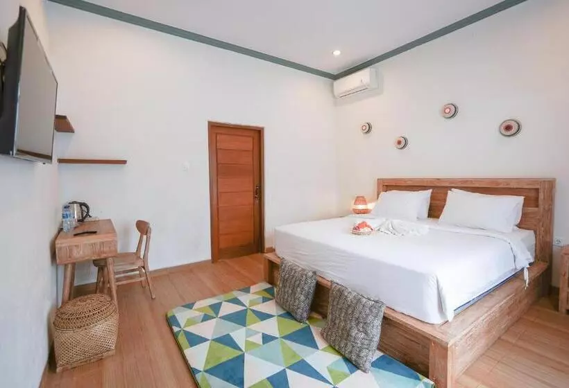 ホテル Urbanview Villa Pondok Uma Sari Near Ubud