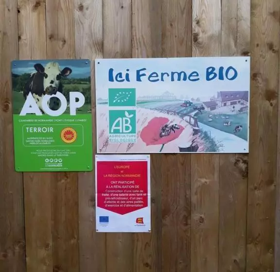 ホテル Roulotte à La Ferme Buissonnière