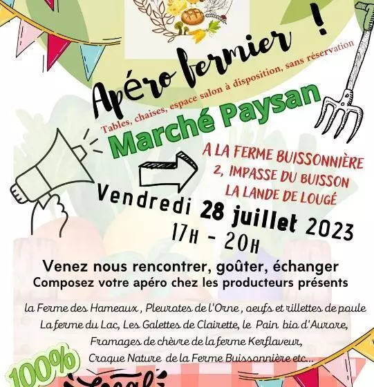ホテル Roulotte à La Ferme Buissonnière