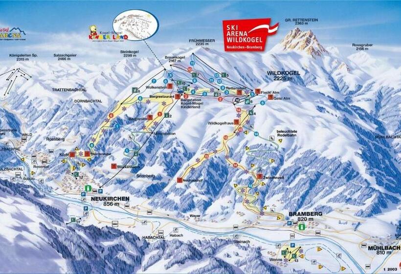 ペンション Haus Scharler, Talstation