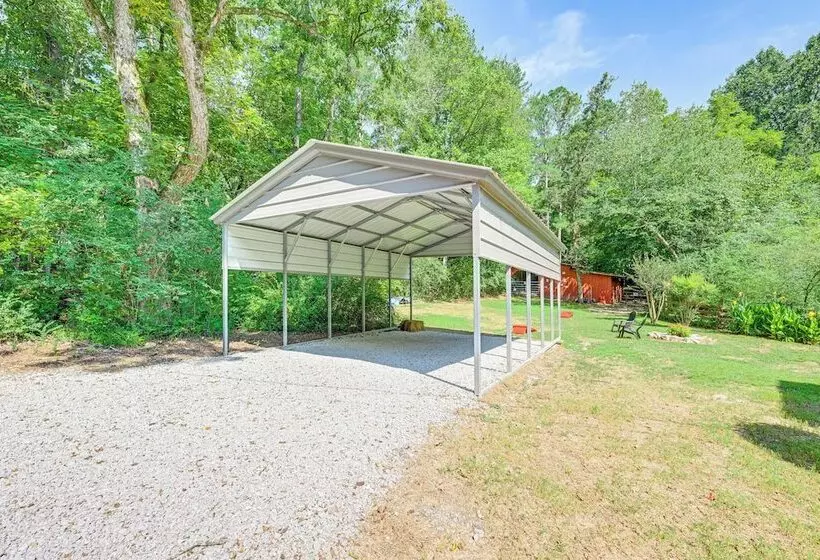 Cabin W/ Fire Pit   7 Mi To Downtown Carrollton!