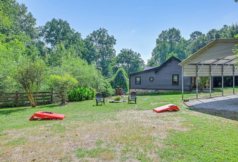 Cabin W/ Fire Pit   7 Mi To Downtown Carrollton!